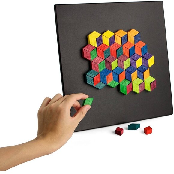 Playable Magnet Art Stress Relief Creative interactive art 3D art inspiration - Picture 4 of 16